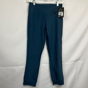 Nike Power Dri-fit blue and black joggers size XS NWT